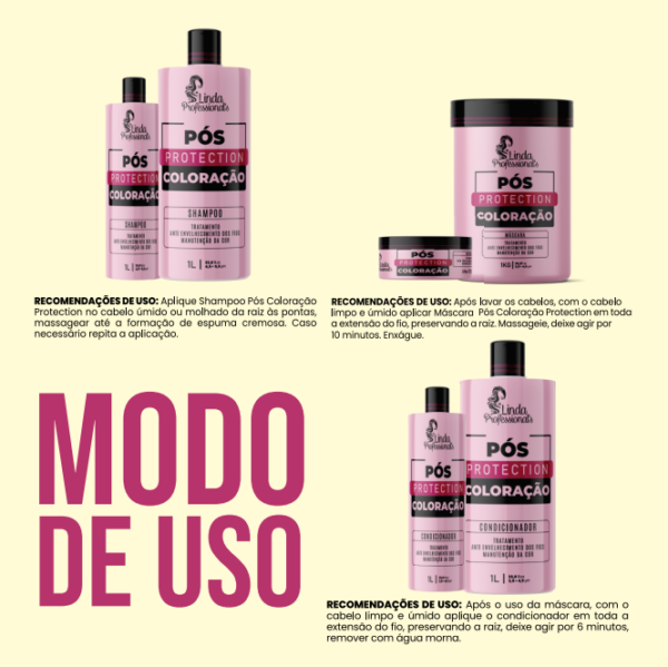 CONDICIONADOR PÓS PROTECTION COLORAÇÃO 300ml